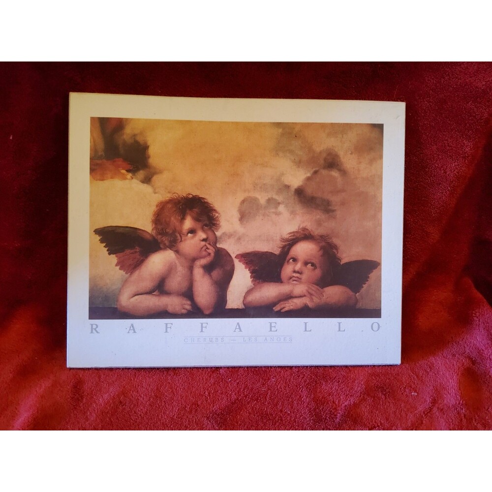 Vintage Cherubs - Les Anges By Raffaello (8"x10")